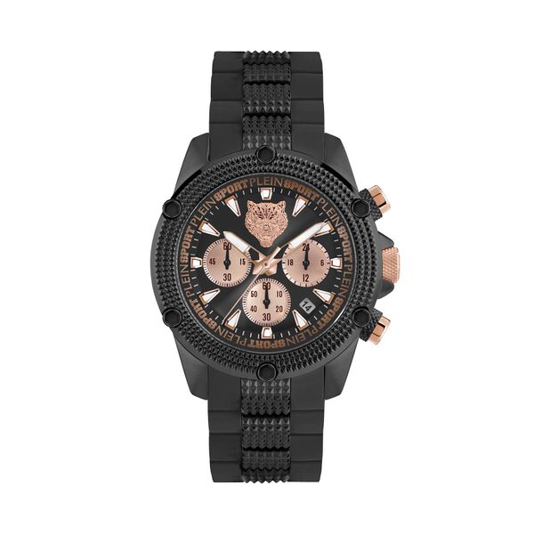 Plein Sport Часовник Plein Sport Hurricane PSDBA0323 Black