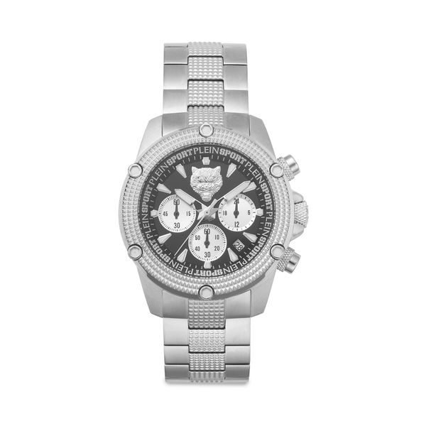 Plein Sport Часовник Plein Sport Hurricane PSDBA0823 Сребрист