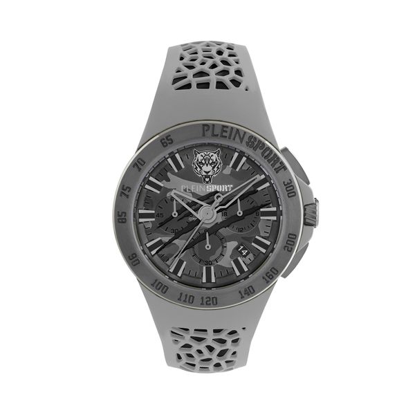 Plein Sport Часовник Plein Sport Thunderstorm Chrono PSABA0523 Grey Camo