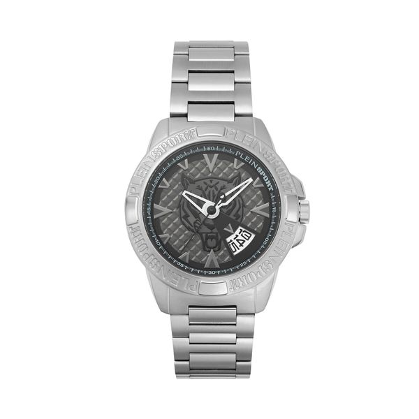 Plein Sport Часовник Plein Sport Touchdown PSFBA0923 Сребрист