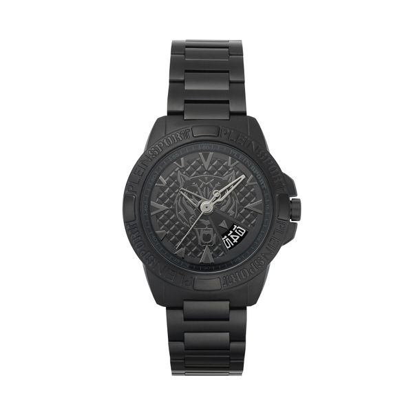 Plein Sport Часовник Plein Sport Touchdown PSFBA1323 Черен
