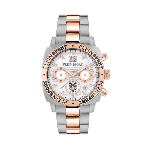 Plein Sport Часовник Plein Sport Wildcat PSGBA1423 Сребрист