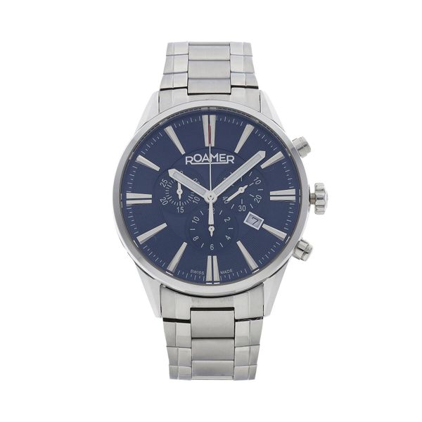 Roamer Часовник Roamer Superior Chrono 508837 41 45 50 Silver