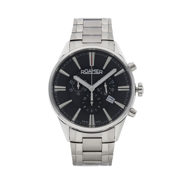 Roamer Часовник Roamer Superior Chrono 508837 41 55 50 Silver/Silver