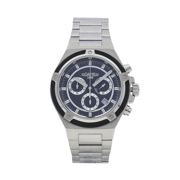 Roamer Часовник Roamer Tempomaster Chrono 221837 41 55 20 Silver