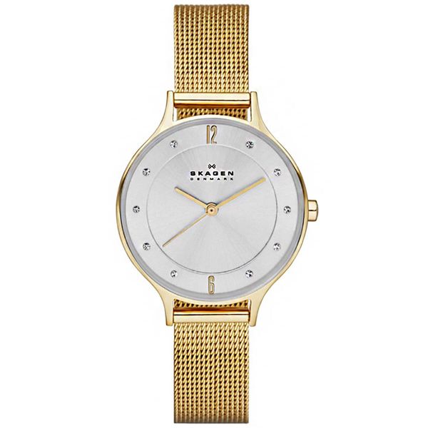Skagen Часовник Skagen Anita SKW2150 Gold/Gold