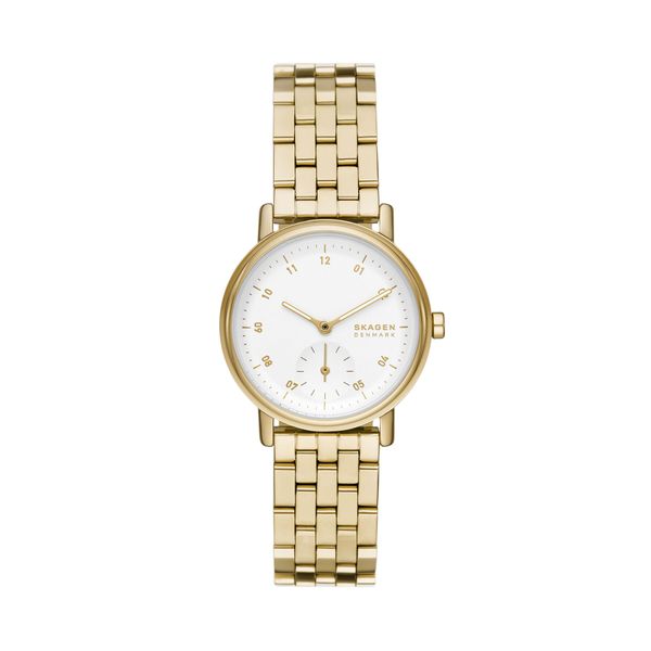 Skagen Часовник Skagen Kuppel Lille SKW3102 Златист