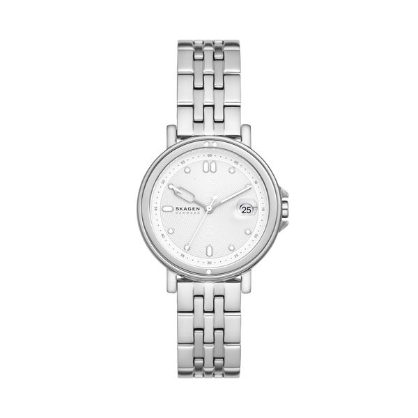 Skagen Часовник Skagen Signatur Sport Lille SKW3134 Сребрист