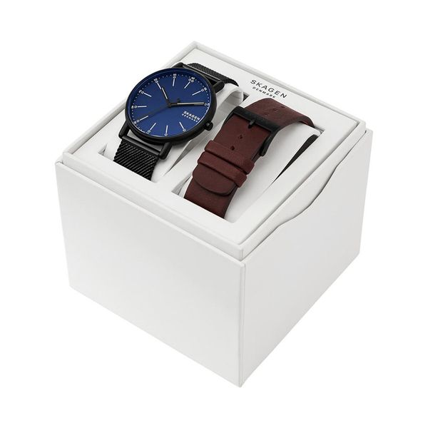 Skagen Часовник Skagen SKW6933SET Черен