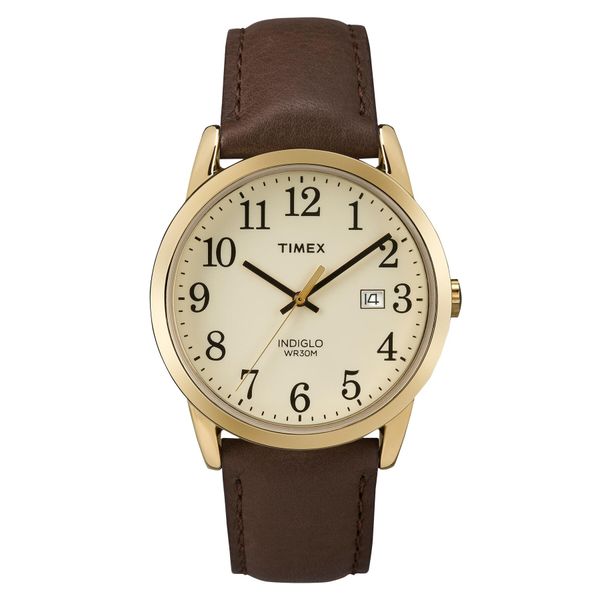 Timex Часовник Timex Easy Reader TW2P75800 Кафяв