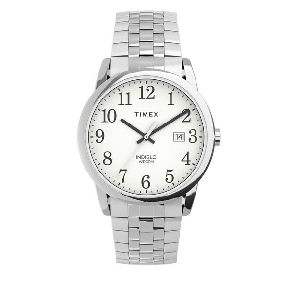 Timex Часовник Timex Easy Reader TW2V40000 Сребрист