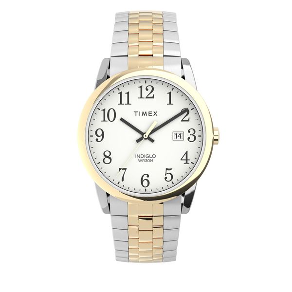 Timex Часовник Timex Easy Reader TW2V40100 Сребрист