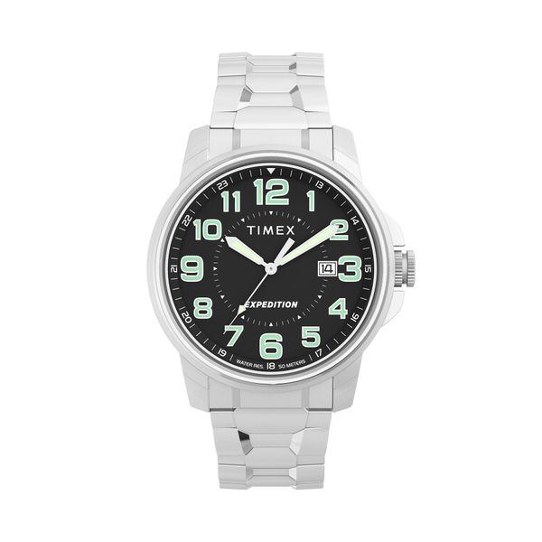 Timex Часовник Timex Expedition Field TW4B31300 Сребрист