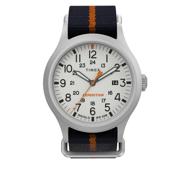Timex Часовник Timex Expedition North TW2V22800 Blue/Silver