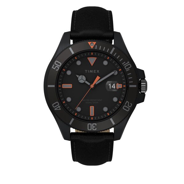 Timex Часовник Timex Harborside Coast TW2V42300 Black/Black