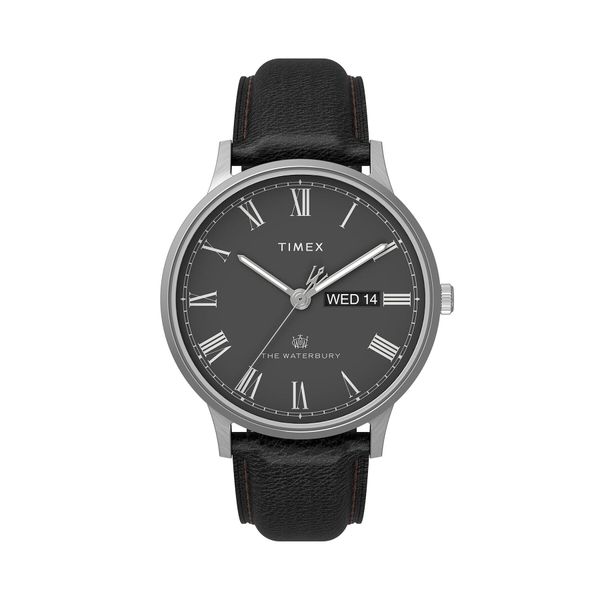 Timex Часовник Timex Heritage Waterbury TW2U88600 Black