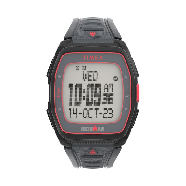 Timex Часовник Timex Ironman T300 TW5M62600 Черен
