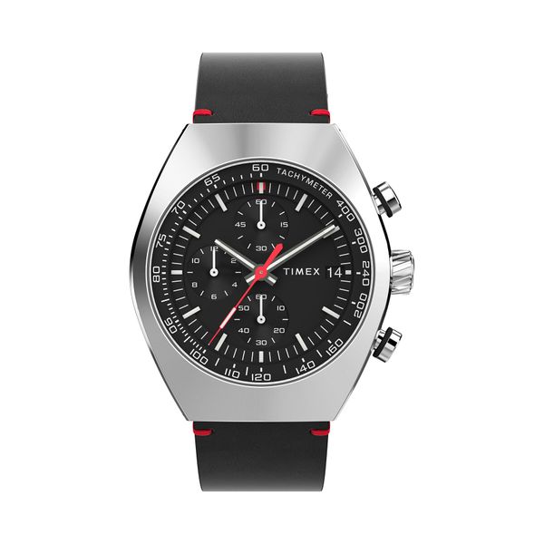 Timex Часовник Timex Legacy TW2W50000 Silver/Black