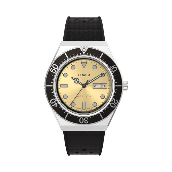 Timex Часовник Timex M79 Automatic TW2W47600 Черен
