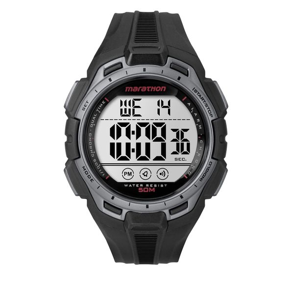 Timex Часовник Timex Marathon TW5K94600 Black/Black