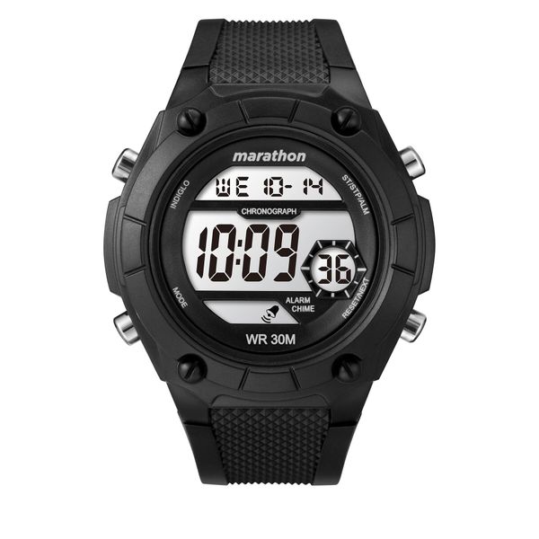 Timex Часовник Timex Marathon TW5M43700 Black/Black
