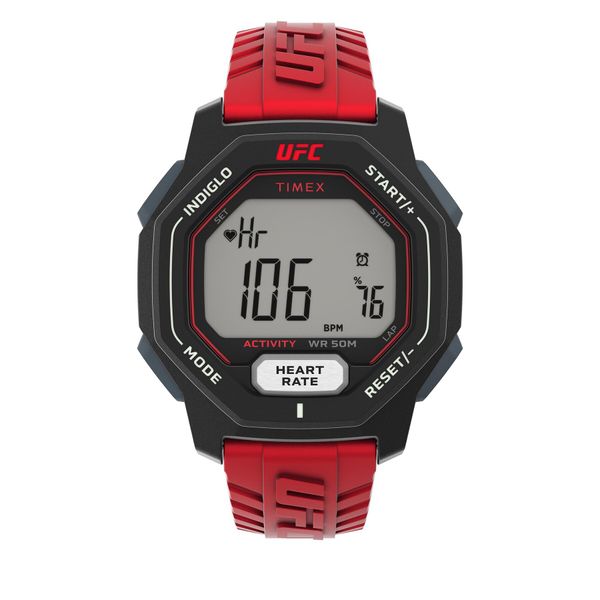 Timex Часовник Timex Ufc SparK TW2V84000 Red/Black