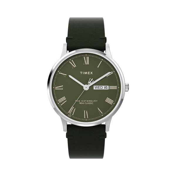 Timex Часовник Timex Waterbury Classic TW2W50500 Зелен