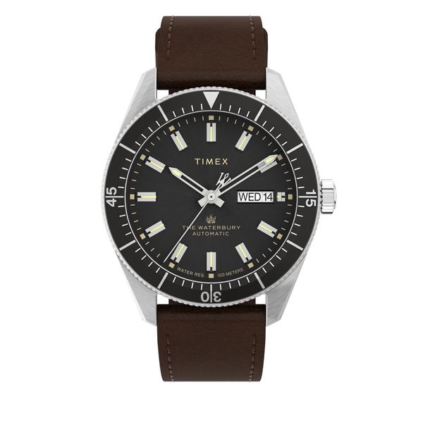 Timex Часовник Timex Waterbury TW2V24800 Brown/Black