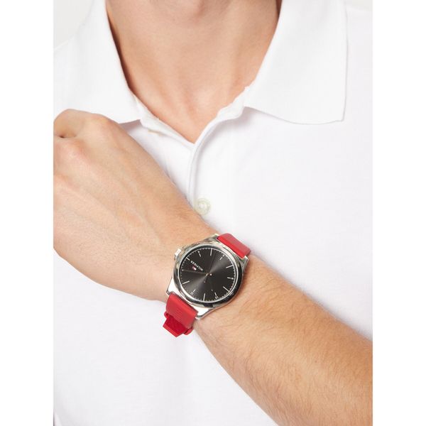 Tommy Hilfiger Часовник Tommy Hilfiger 1710615 Червен