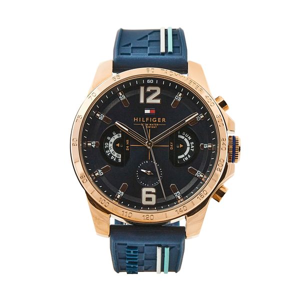 Tommy Hilfiger Часовник Tommy Hilfiger Decker 1791474 Тъмносин