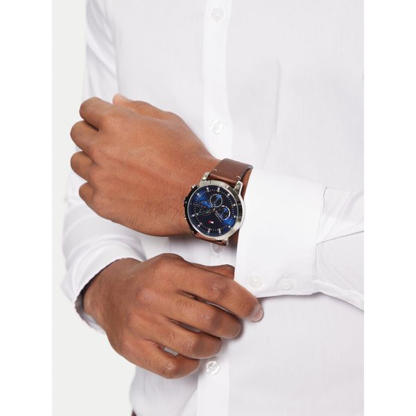 Tommy Hilfiger Часовник Tommy Hilfiger Jameson 1791797 Кафяв