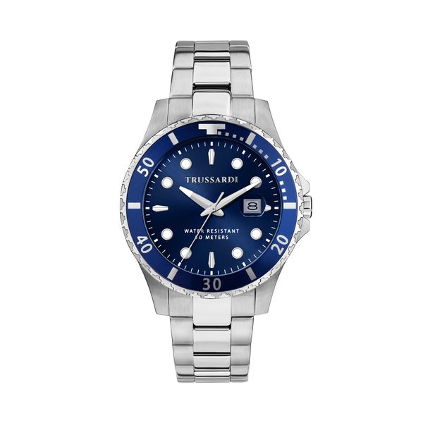 Trussardi Часовник Trussardi R2453169006 Тъмносин