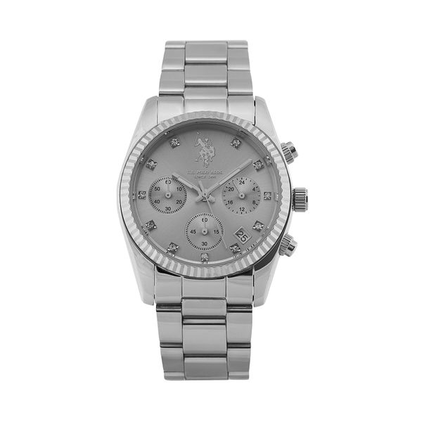 U.S. Polo Assn. Часовник U.S. Polo Assn. Amelie USP8319ST Сребрист