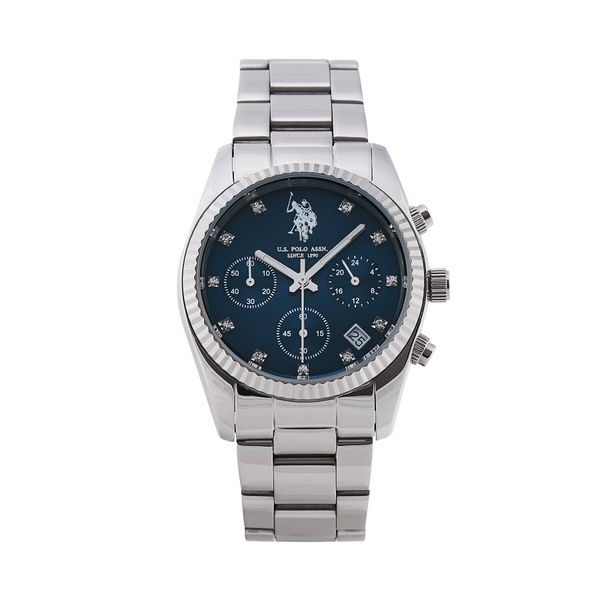 U.S. Polo Assn. Часовник U.S. Polo Assn. Amelie USP8320BL Сребрист