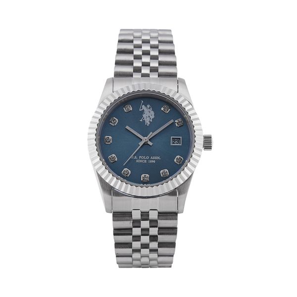U.S. Polo Assn. Часовник U.S. Polo Assn. Audrey USP8054AQ Сребрист