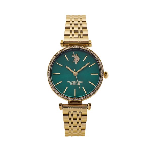 U.S. Polo Assn. Часовник U.S. Polo Assn. Eleonor USP8307GR Златист