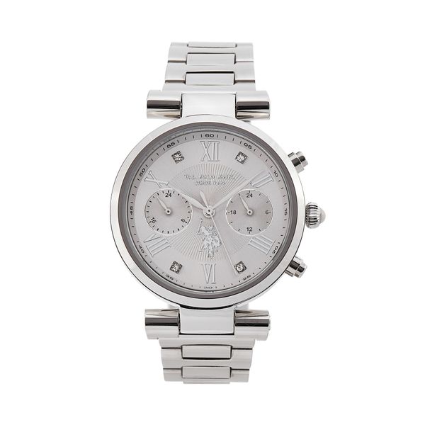 U.S. Polo Assn. Часовник U.S. Polo Assn. Ines USP8310ST Сребрист
