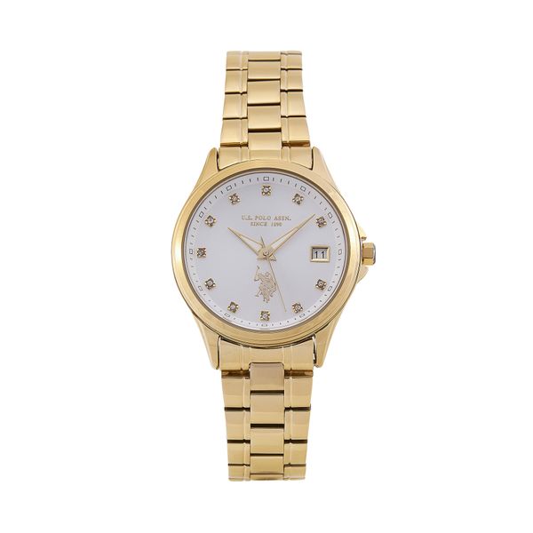 U.S. Polo Assn. Часовник U.S. Polo Assn. Louise USP8341YG Златист