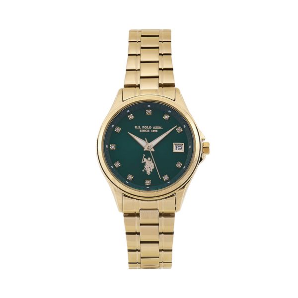 U.S. Polo Assn. Часовник U.S. Polo Assn. Louise USP8342GR Златист