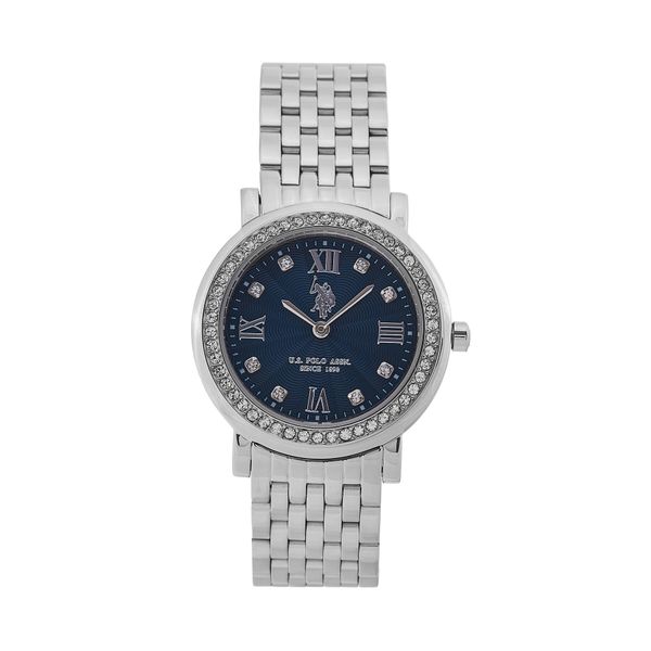 U.S. Polo Assn. Часовник U.S. Polo Assn. Stephanie USP8309BL Сребрист