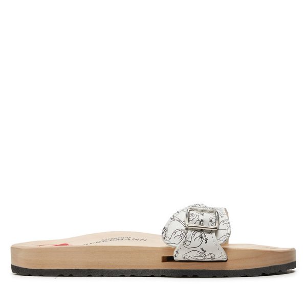 Berkemann Чехли Berkemann Original Sandale 00100 Бял