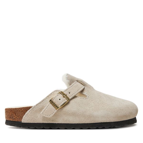 Birkenstock Чехли Birkenstock Boston Shearling Leve 1026192 Бял
