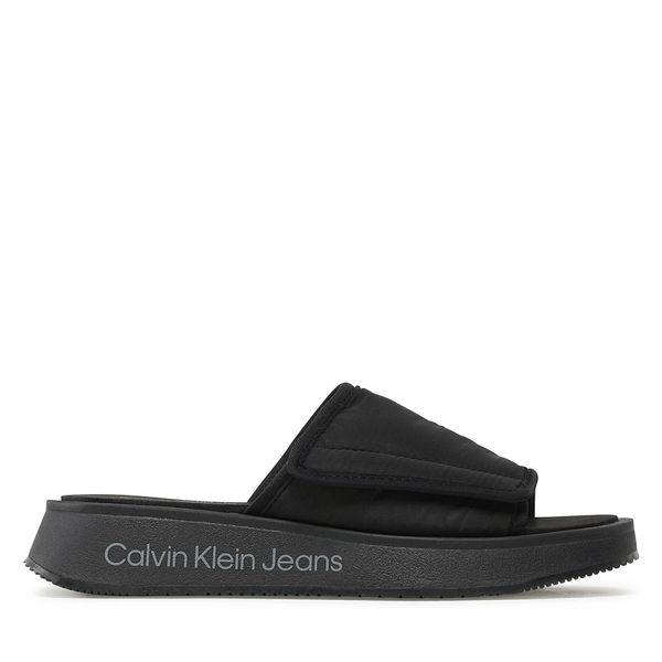 Calvin Klein Jeans Чехли Calvin Klein Jeans Prefresato Sandal Softny YW0YW00968 Черен