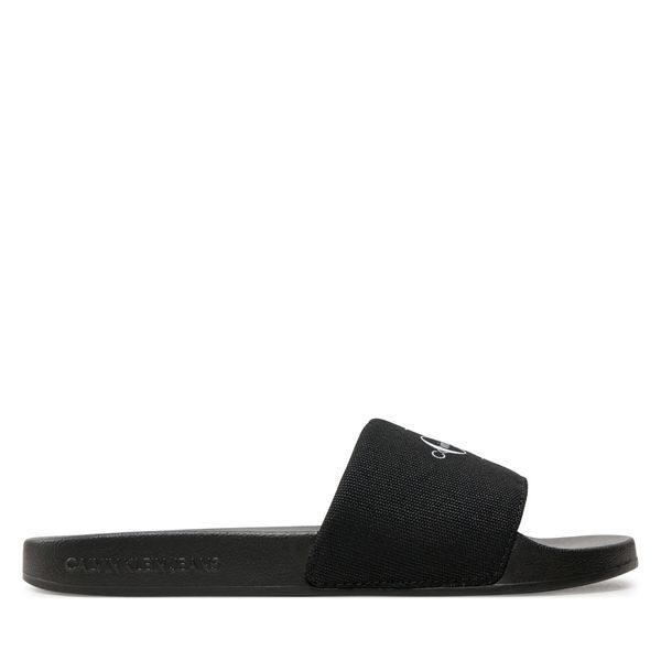 Calvin Klein Jeans Чехли Calvin Klein Jeans Slide Monogram Wn YW0YW01835 Черен