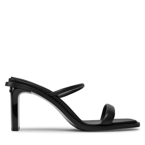 Calvin Klein Чехли Calvin Klein Padded Curved Stil Slide 70 HW0HW01992 Черен