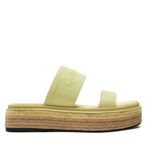 Calvin Klein Чехли Calvin Klein Wedge Slide He HW0HW01966 Жълт
