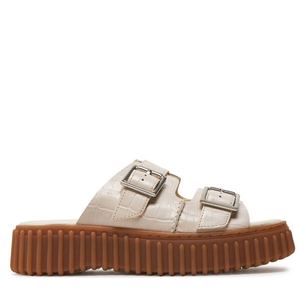 Clarks Чехли Clarks Torhill Slide 26176430 Бежов