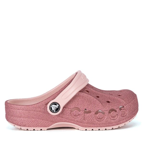 Crocs Чехли Crocs BAYA GLITTER CLOG KIDS 207015-6SR Розов