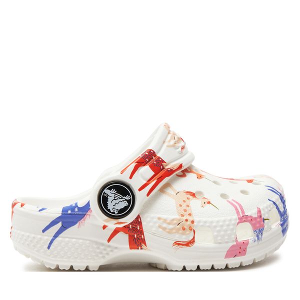 Crocs Чехли Crocs Classic Character Print Clog T 209697 Бял