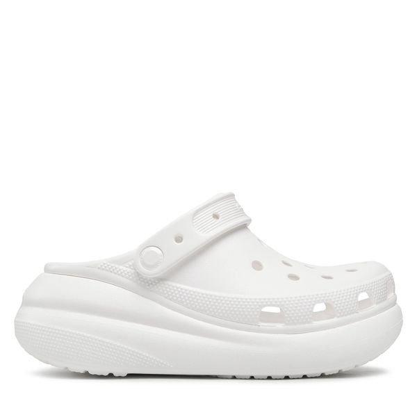 Crocs Чехли Crocs Classic Crush Clog 207521 Бял